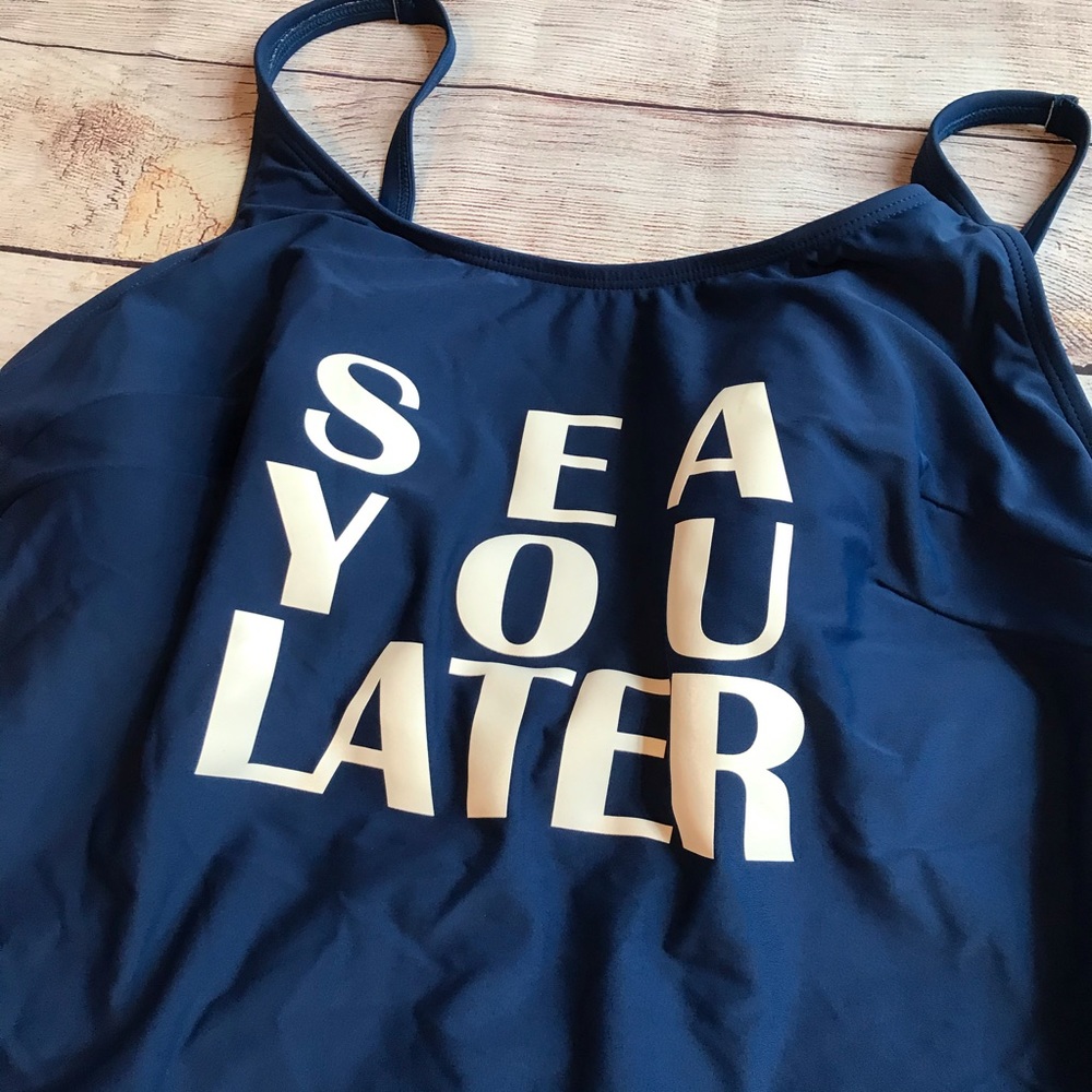 SOLD Cacique Lane Bryant  sea you later swimsu20 - Picture 5 of 11